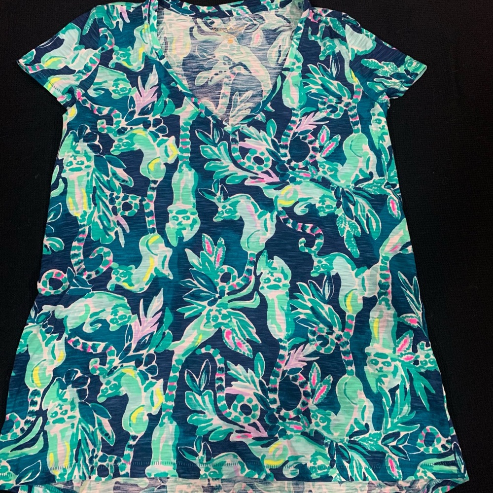 LILLY PULITZER XXS TOP NEW